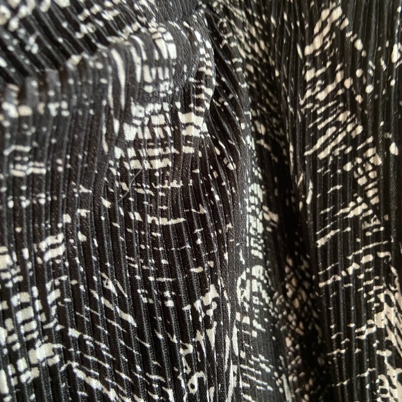 Easywear CHICO'S pull on‎ Black White wide legs New pants 3XL - Picture 9 of 10